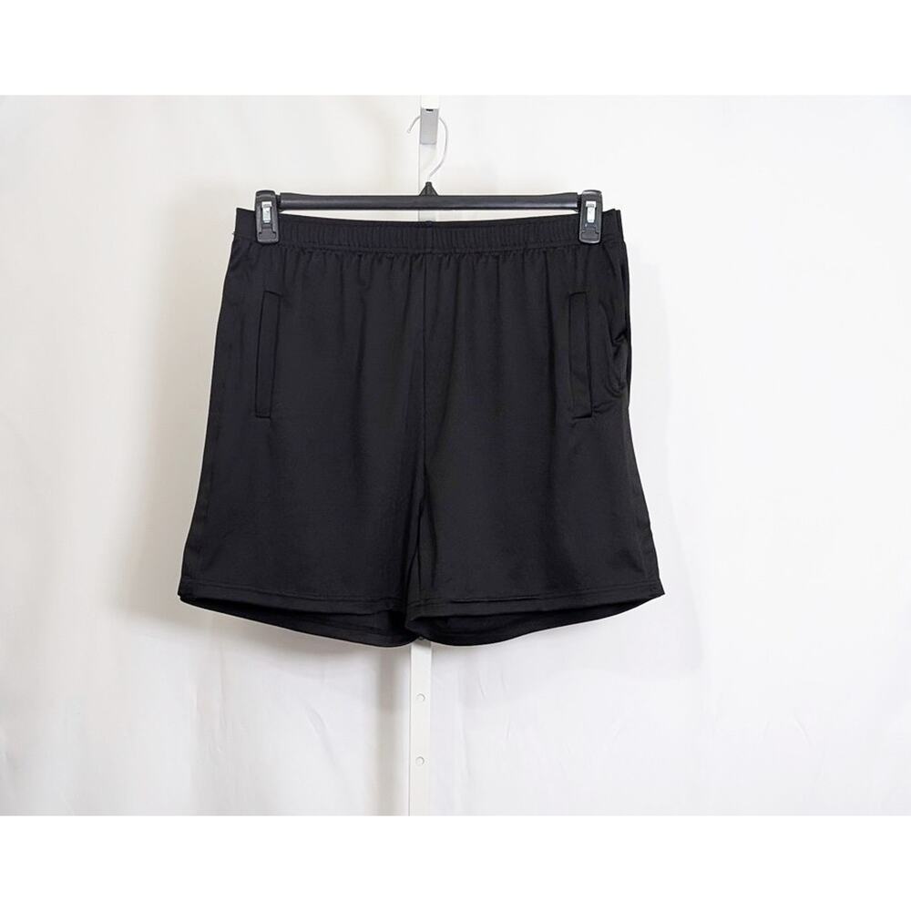 Deyeek Shorts Black Tear Away Side Snap Pockets Post Surgery Men's Size XL